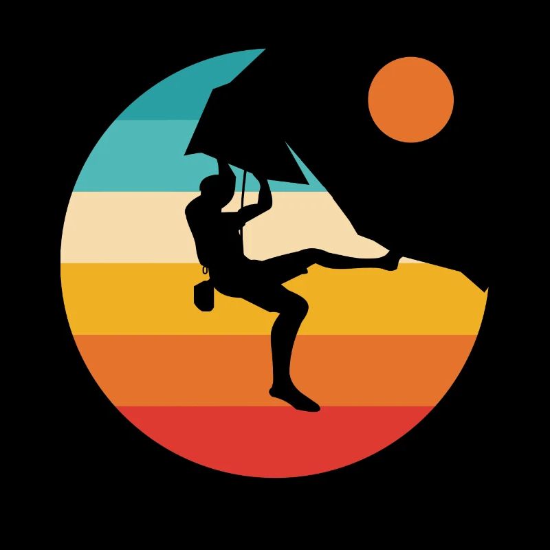 Klettern Klettern Bergsteiger Berg boulder