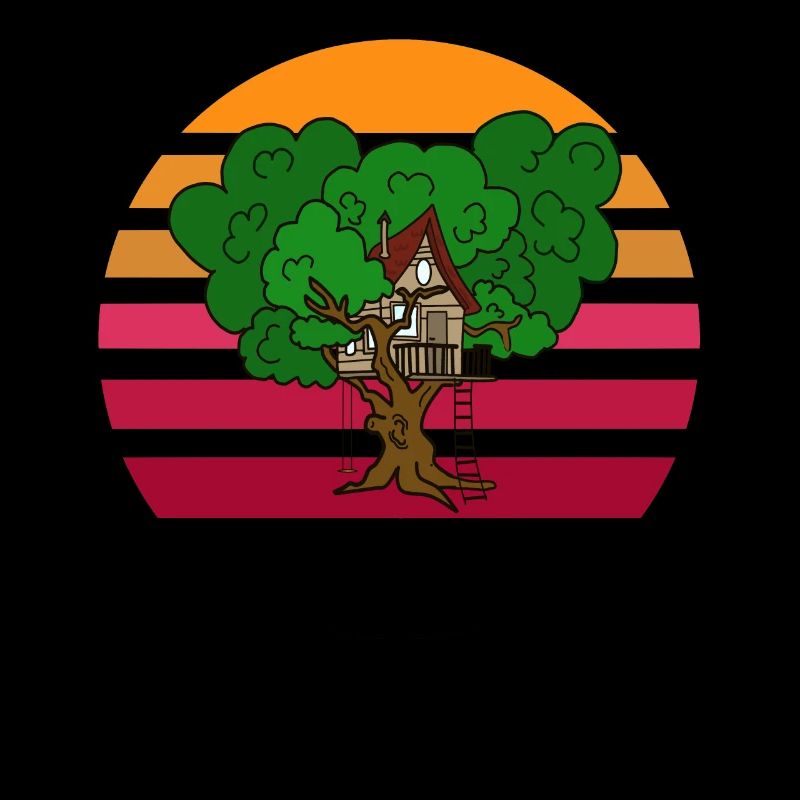 Treehouse sunset