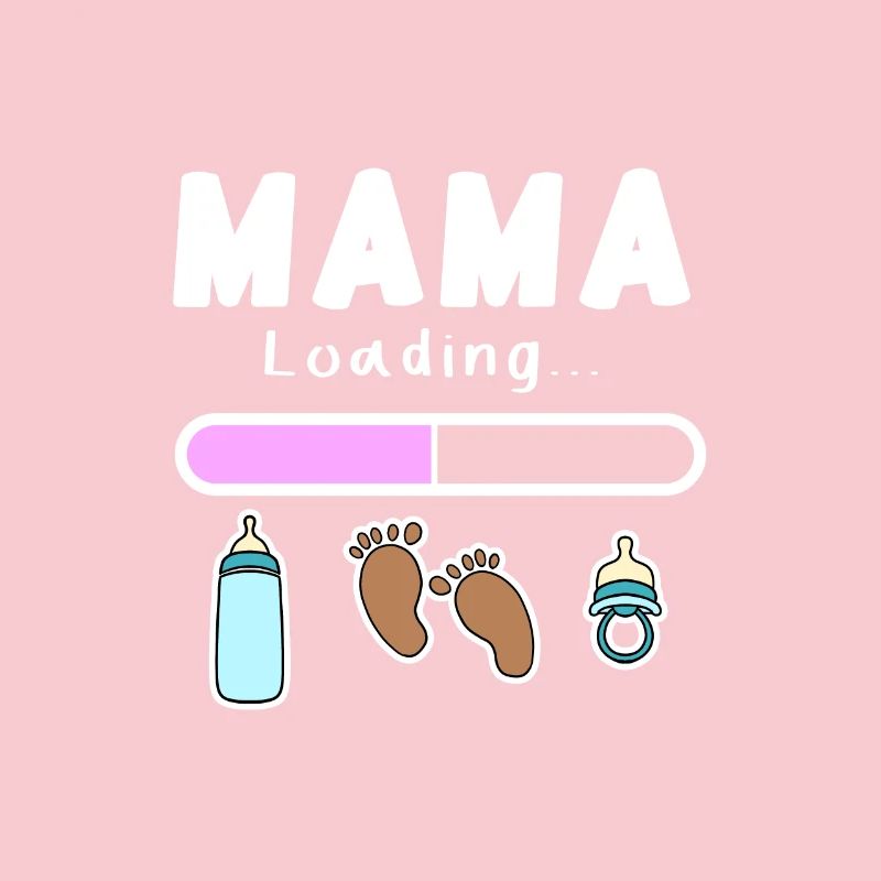 werdende Mutter - Mama wird geladen