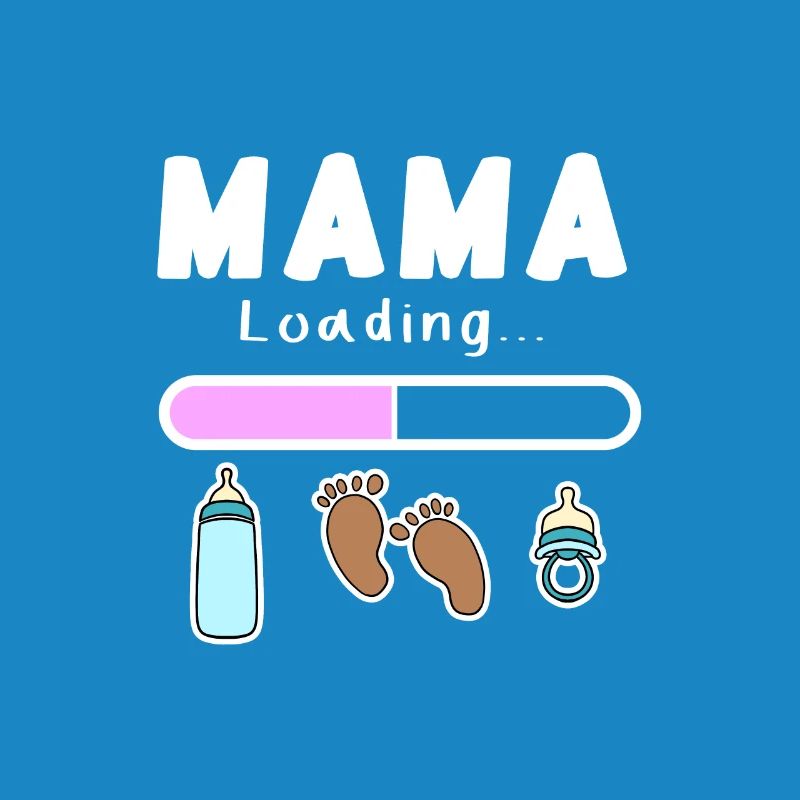 werdende Mutter - Mama wird geladen