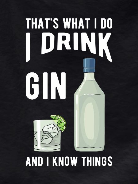 Gin saying gin gifts