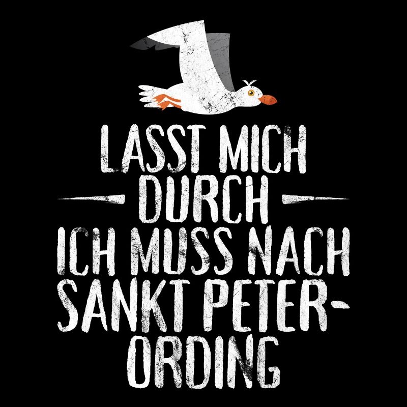 Lasst mich durch ich muss nach Sankt Peter Ording