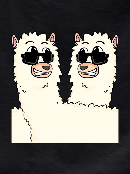 Funny alpacas