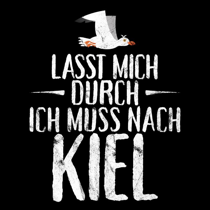 Lasst mich durch ich muss nach Kiel Möwe