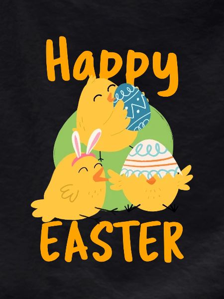 Frohe Ostern Happy Easter
