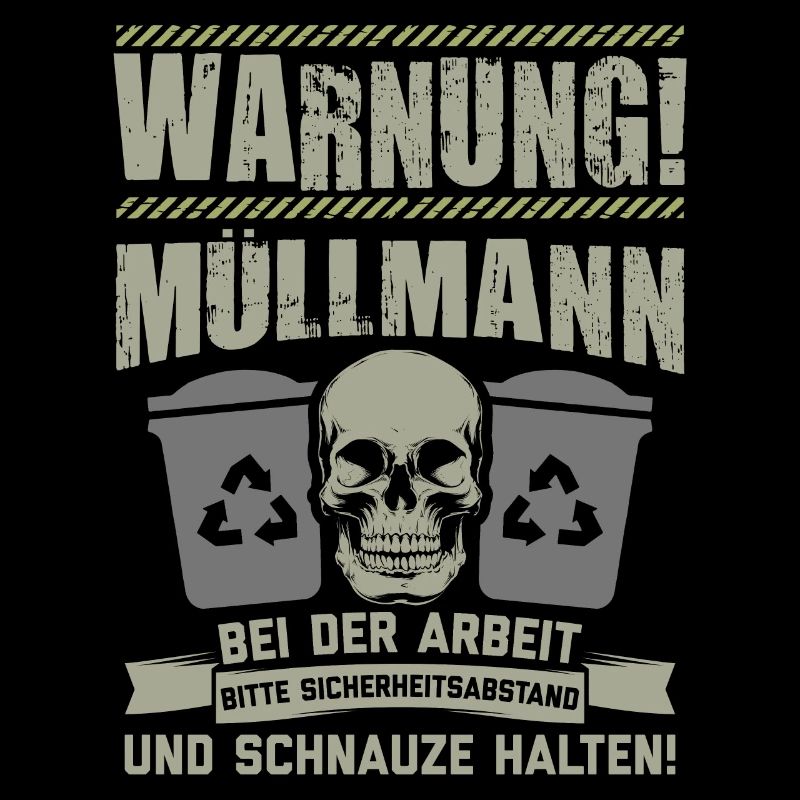 Müllmann Müllabfuhr Müllwerker Mülllader Geschenk