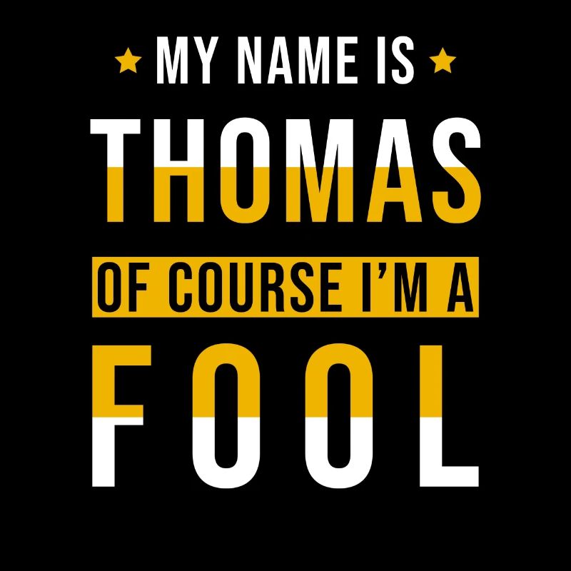 Thomas nom cadeau drôle sort