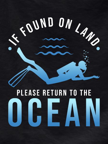 Diver Gift Diving Saying