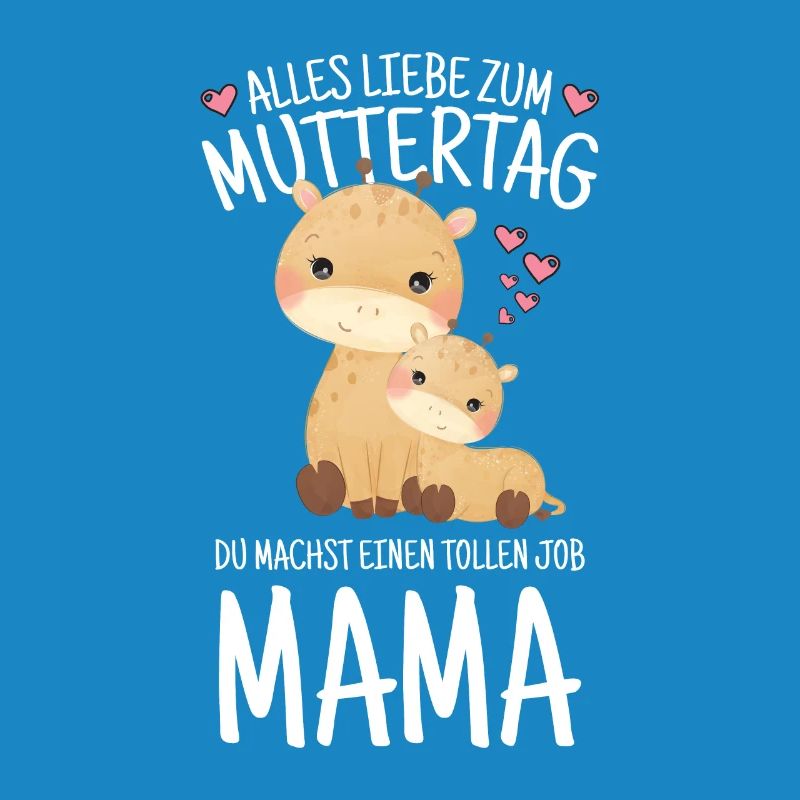 Muttertag Mutter Mummy Erster Giraffe Geschenk
