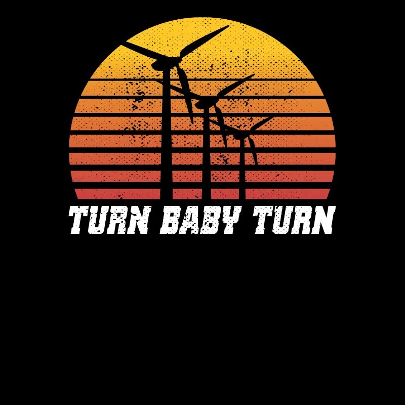 Windrad Turn Baby Turn Windkraft Strom Erneuerbare