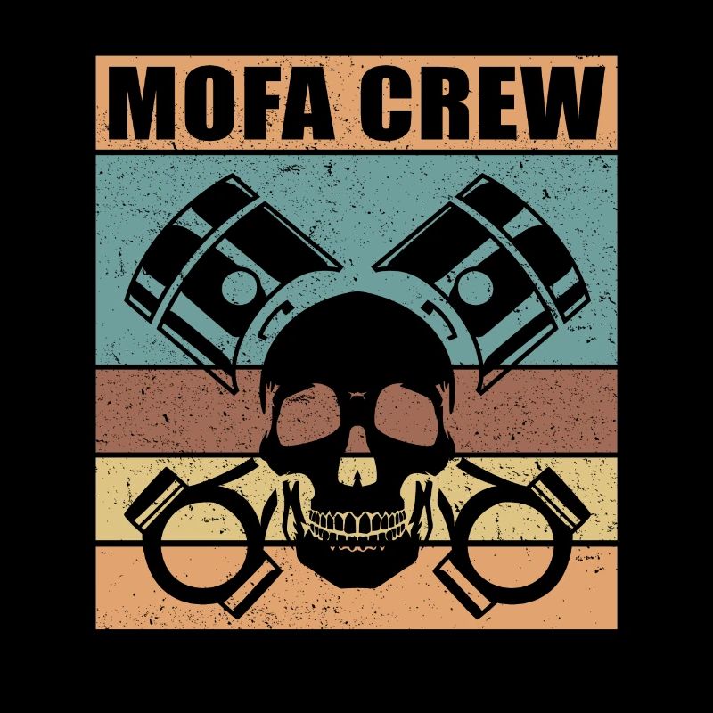 Mofa Mofafahrer Mofas Moped Mopedfahrer Geschenk