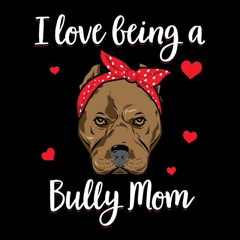 American Bully Mom Hundebesitzer Geschenk