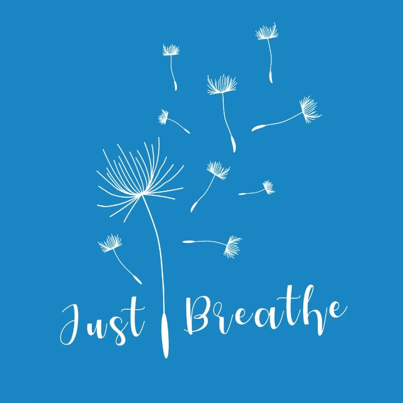 Just Pusteblume Breathe Dandelion Summer Spring