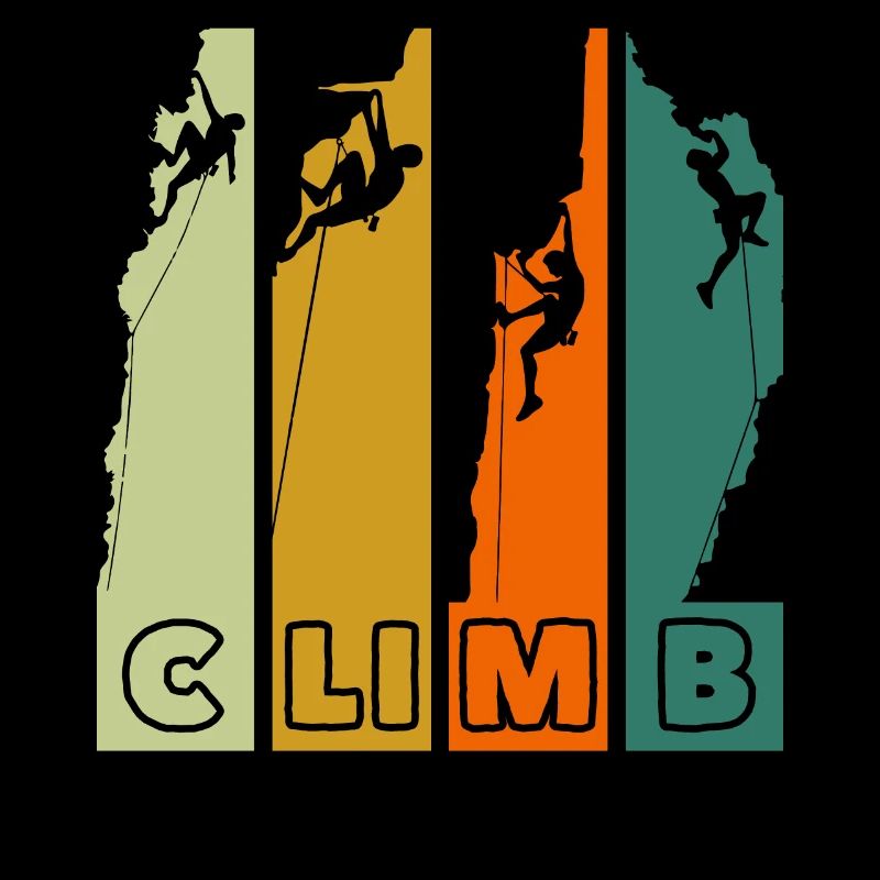 Climb Bergsteigen Klettern Retro