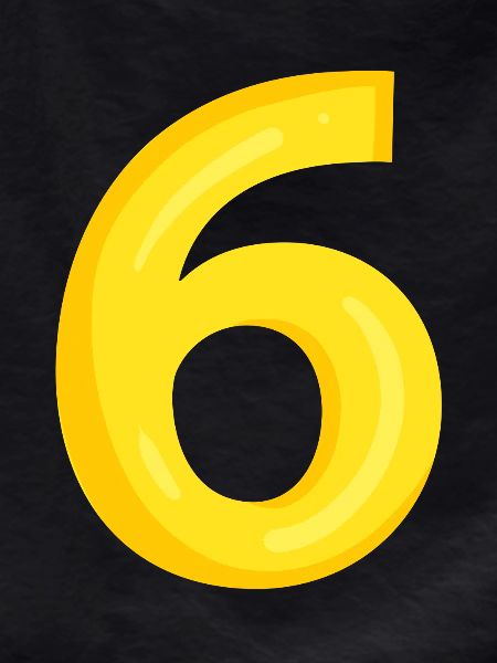 6 yellow