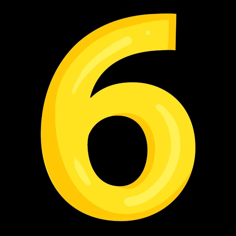 6 yellow