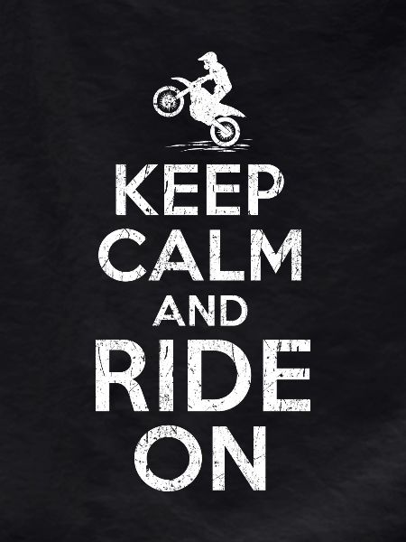 Keep calm Motocross