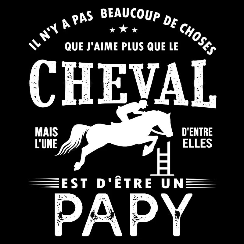 papy aime le cheval grand père cavalier équitation