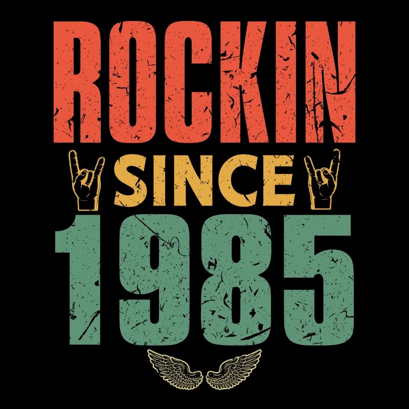 Anniversaire 1985 Sort rock
