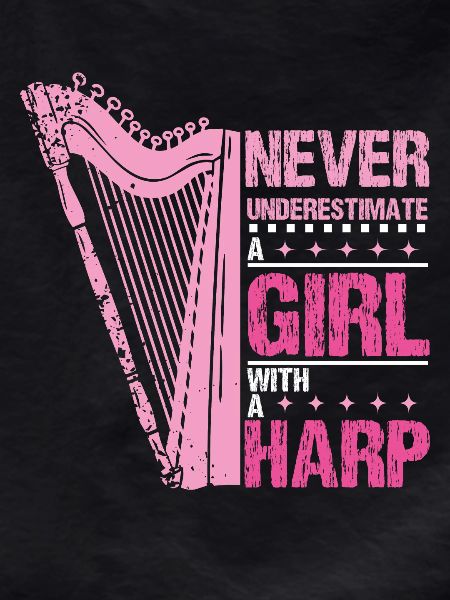 Girl with a Harp