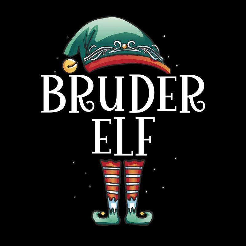 Weihnachten Partnerkostüm Bruder Elf Elfe Elfen