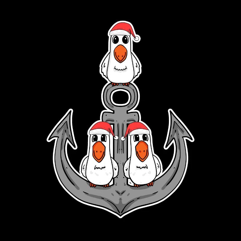 Ancre de mouette Noël