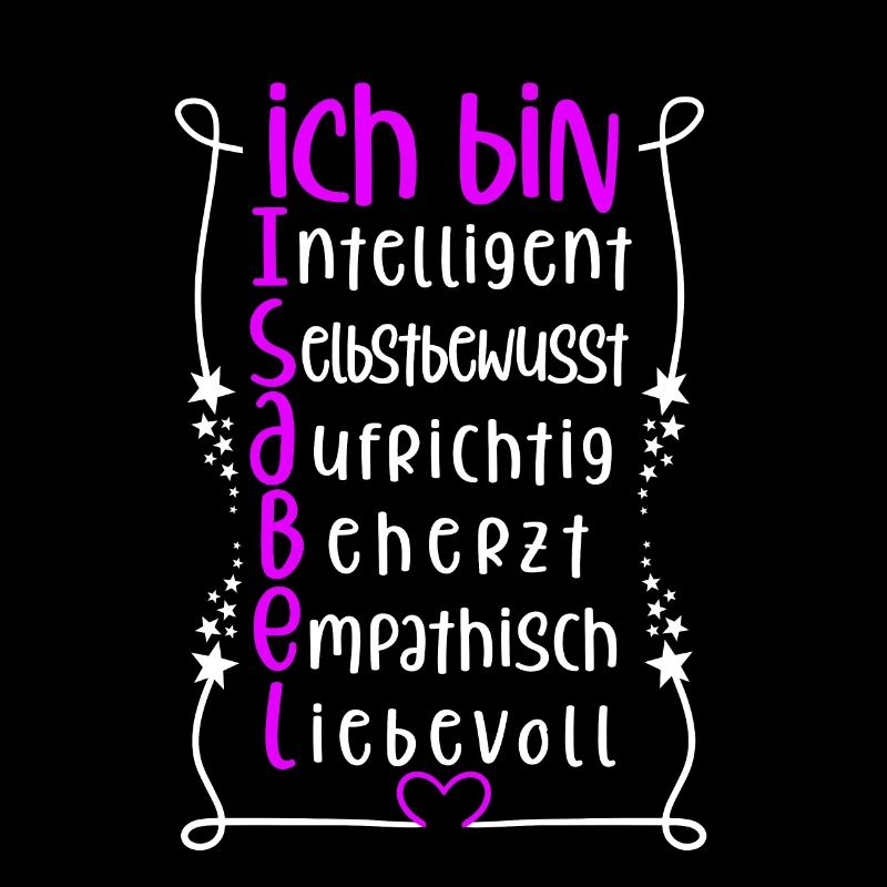 Für den besten Menschen - Ich bin Isabel