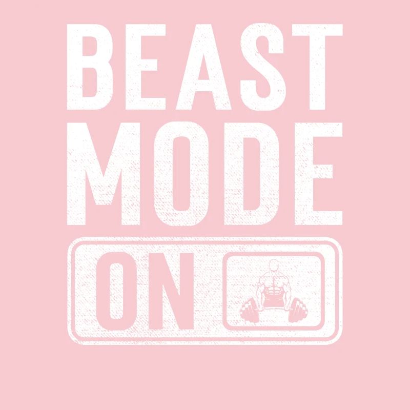 Bodybuilder Geschenk Beast Mode on