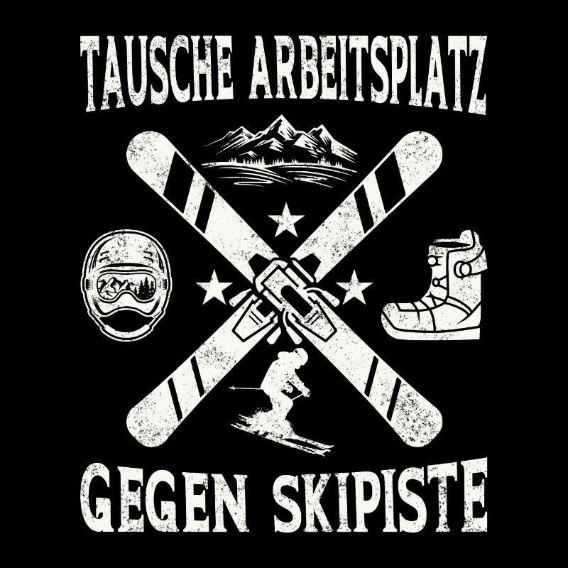 Tausche Arbeitsplatz gegen Skipiste
