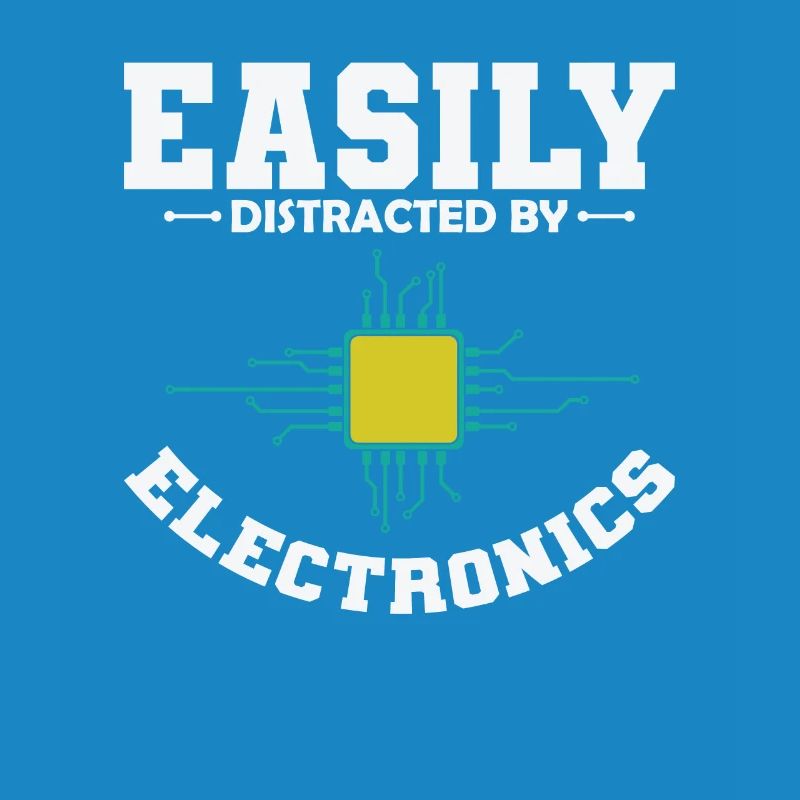 Easily Distracted By Electronics Profession