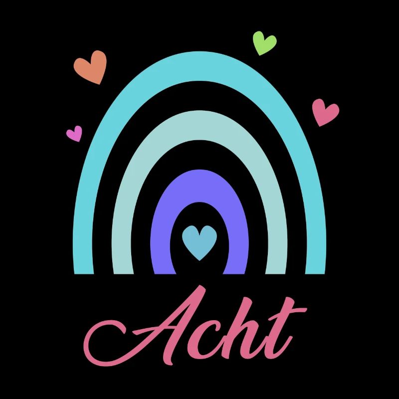 8. Geburtstag Regenbogen