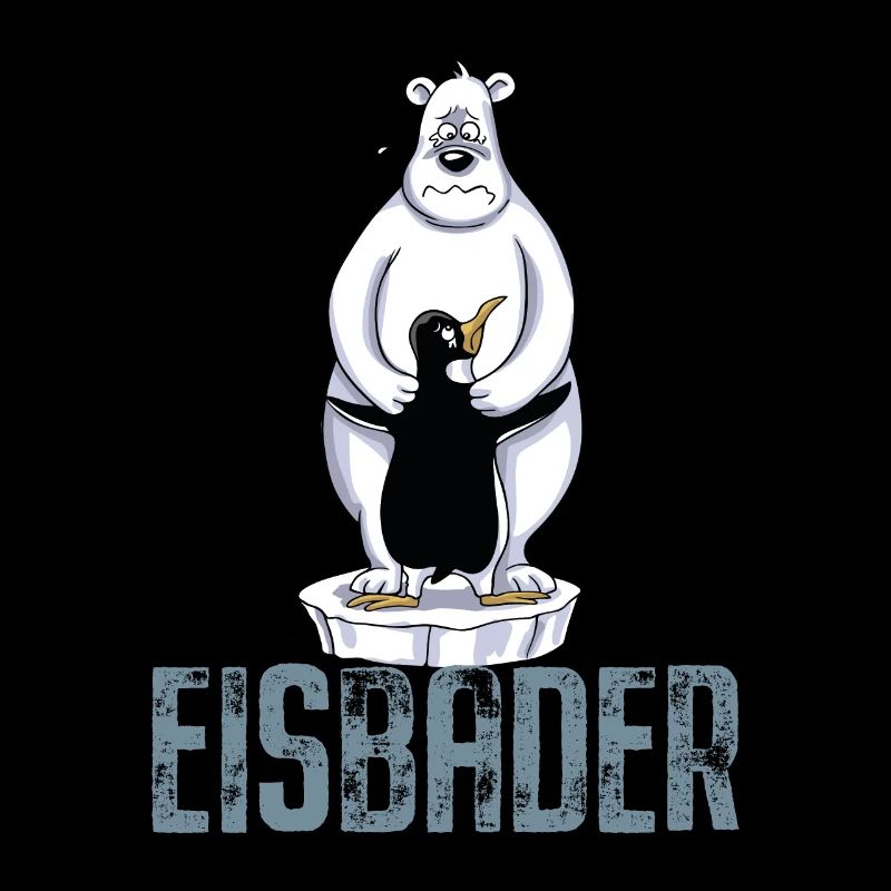 Eisbader Eisbär Pinguin Eisbaden Sauna Spa Eis
