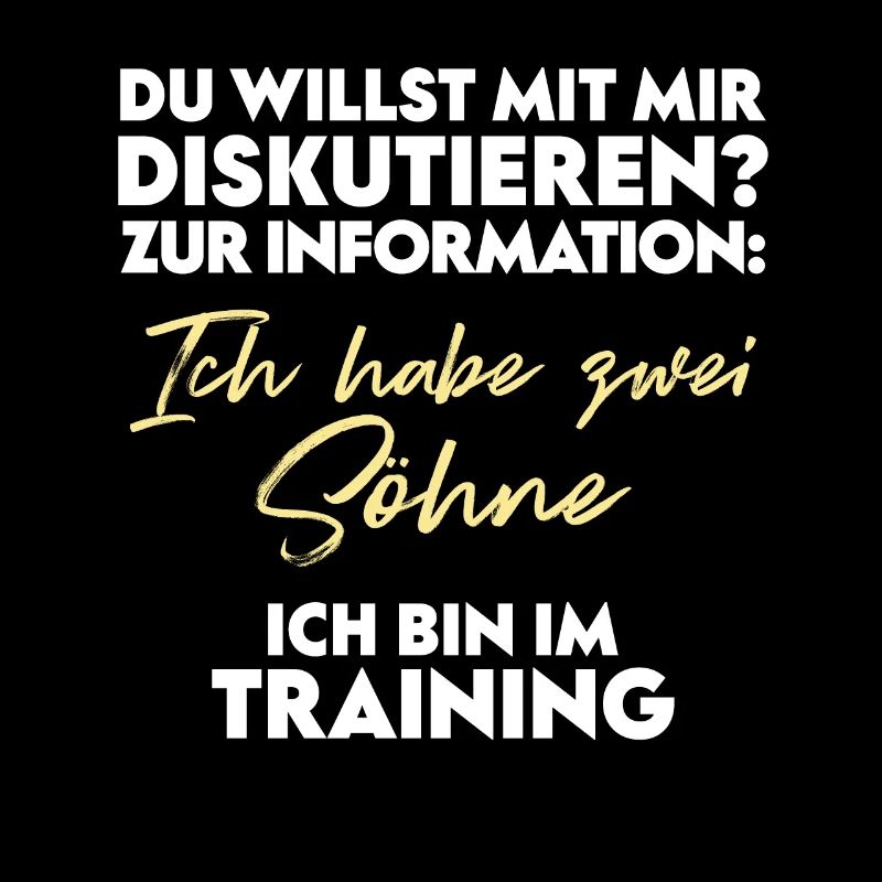 Du willst diskutieren? Vater und Söhne