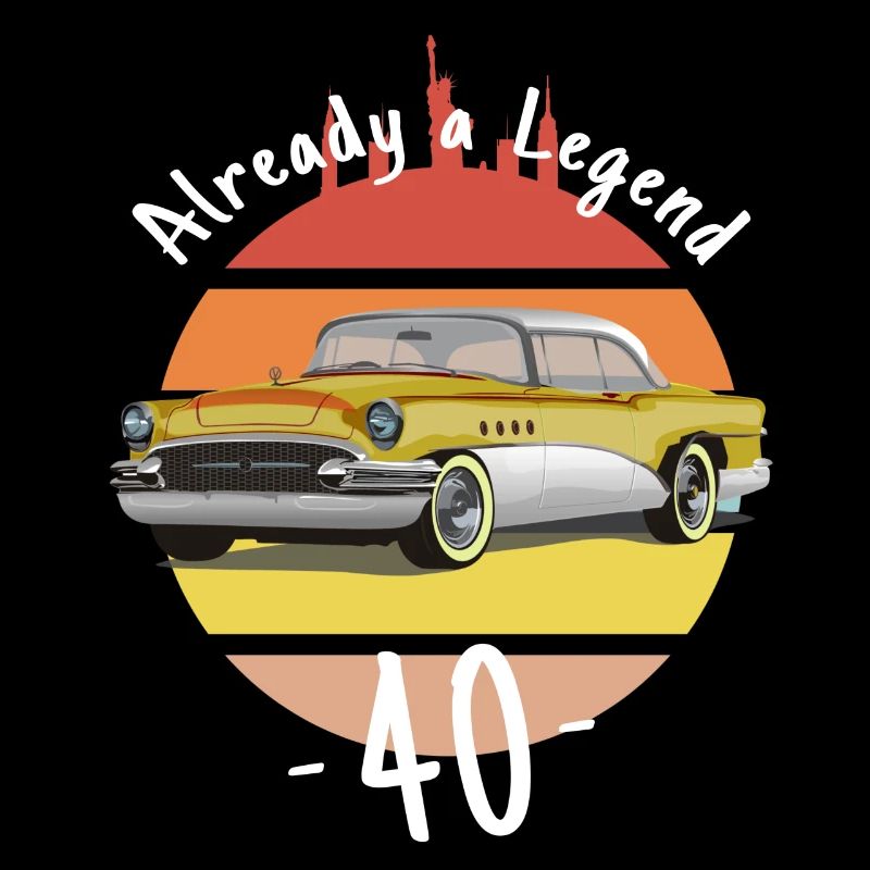 Auto Motor KFZ Already Legend - 40. Geburtstag