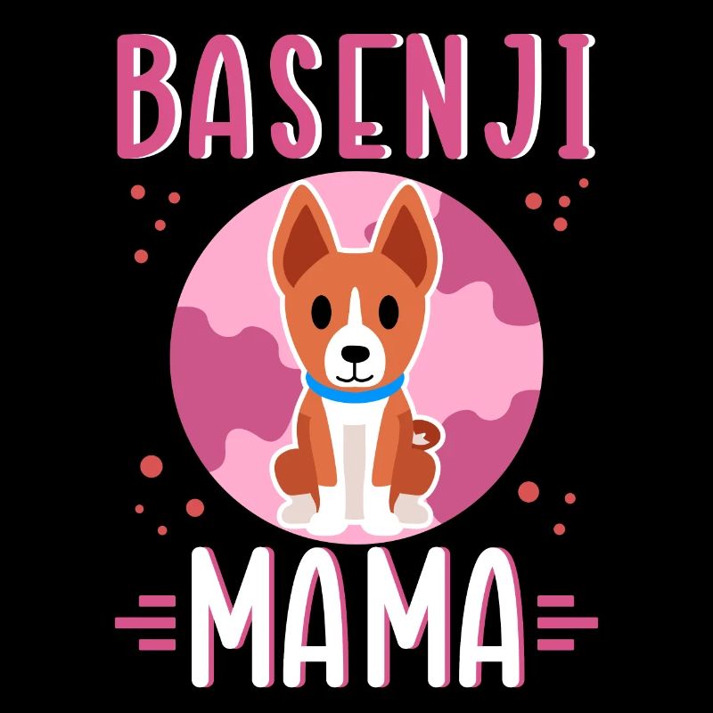 Basenji Mama Hunde Hundebeistzerin Geschenk