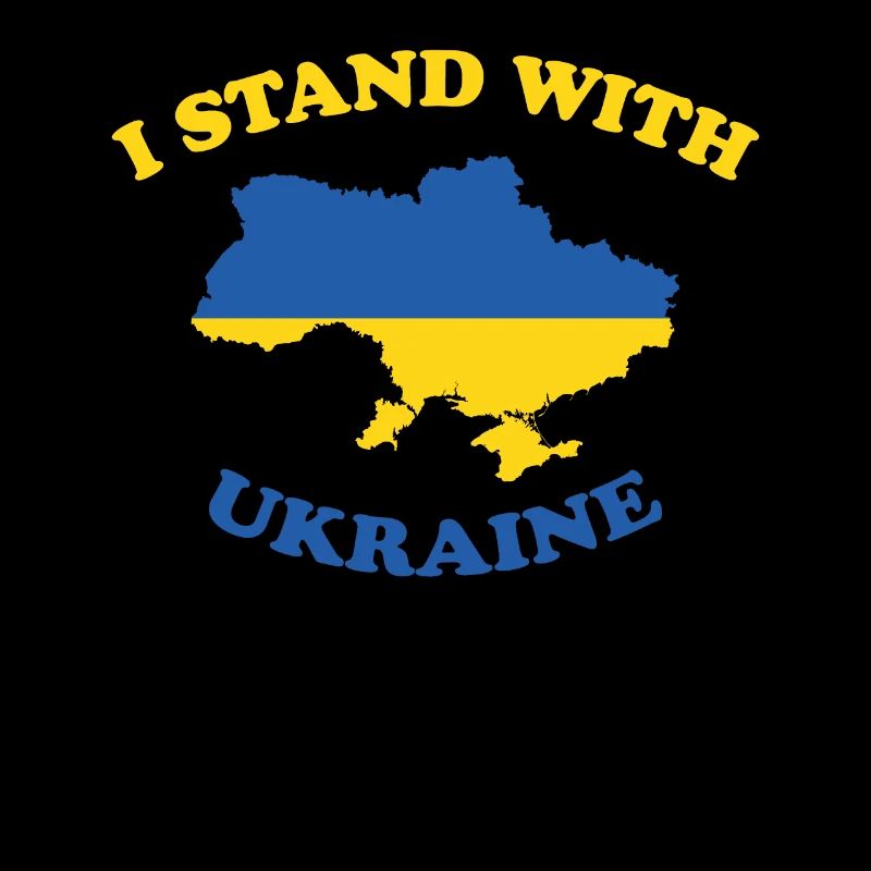 Ich bin auf der Seite der Ukraine Ich stehe zur Ukraine