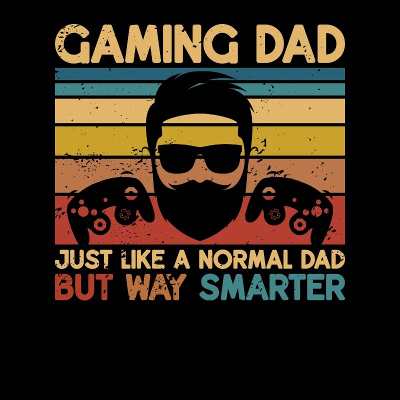 Der Gaming Dad Dads Controller Vatertag