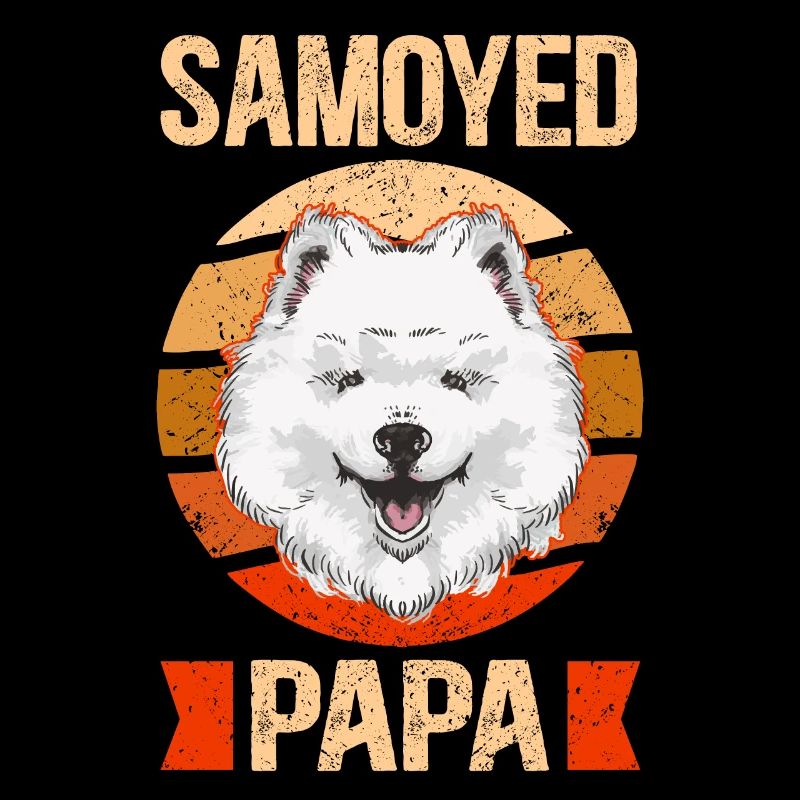 Samoyed Papa Propriétaire de chien Propriétaire Cadeau