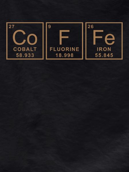 Periodic table coffee