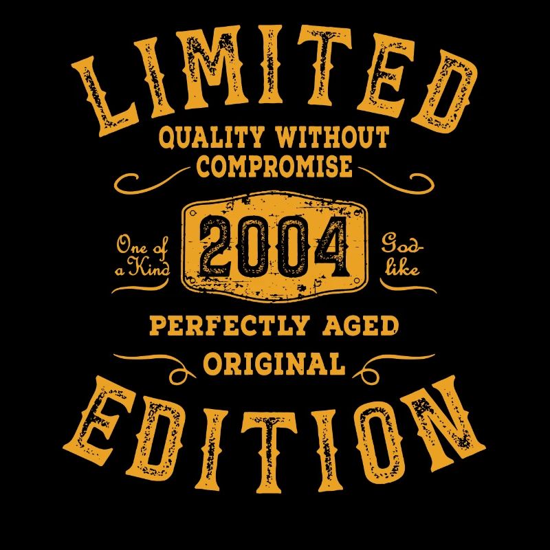 Anniversaire 2004 Édition Limitée Cadeau Occasion Cool