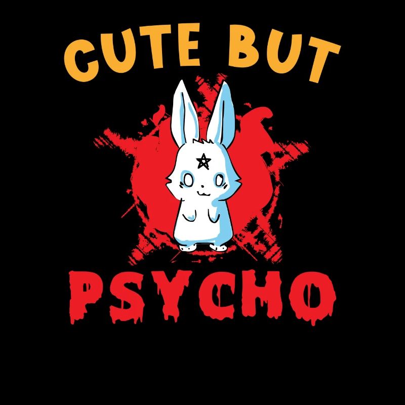 Mignon mais Psycho Hase Goth