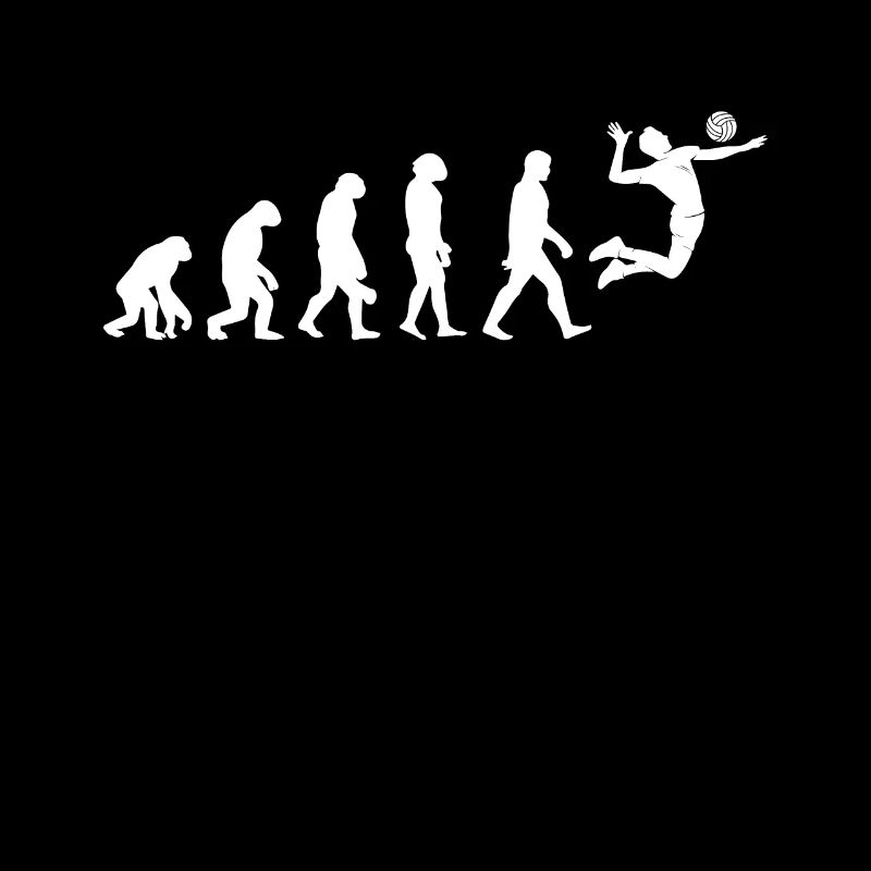 Evolution des Handballsports Handballspieler Geschenk
