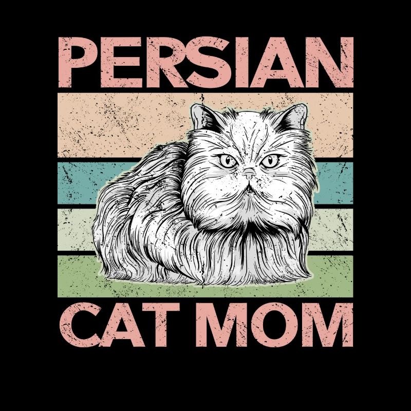 Chat persan chat maman | Cadeau de propriétaire de chat