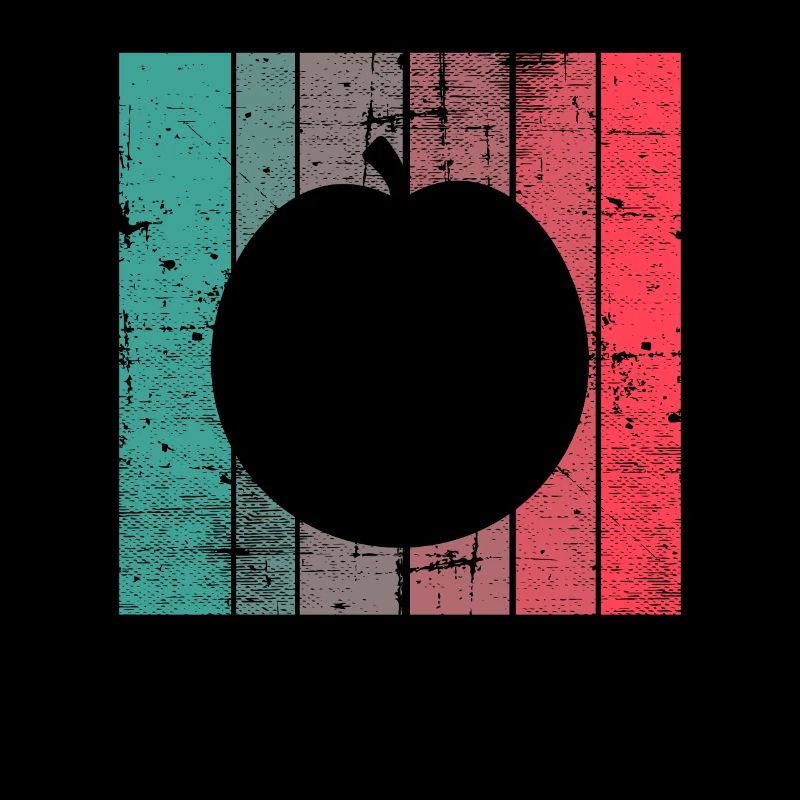 Apricot Fruit Lover Retro Veggie Diet Gift idea