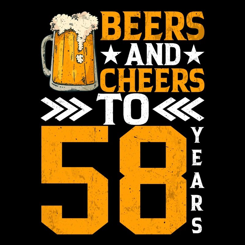 Acclamations et bière à 58 ans chope de bière mousseuse