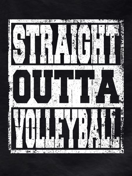Volleyball saying funny