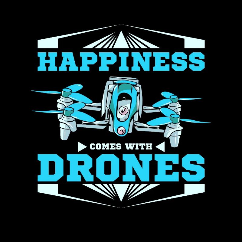 Le bonheur vient avec les drones