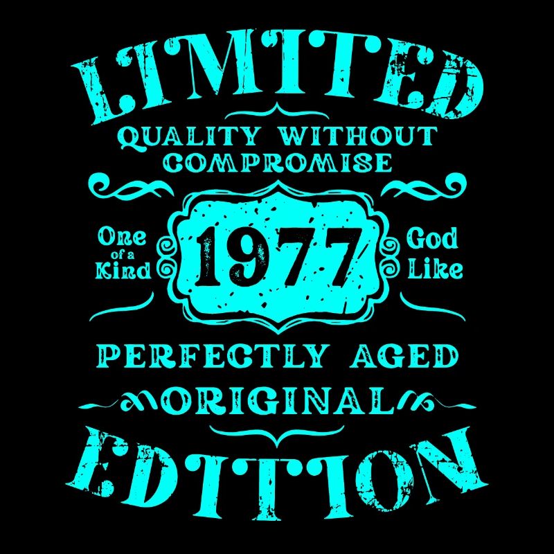 Birthday 1977 Limited Edition Gift Used Cool