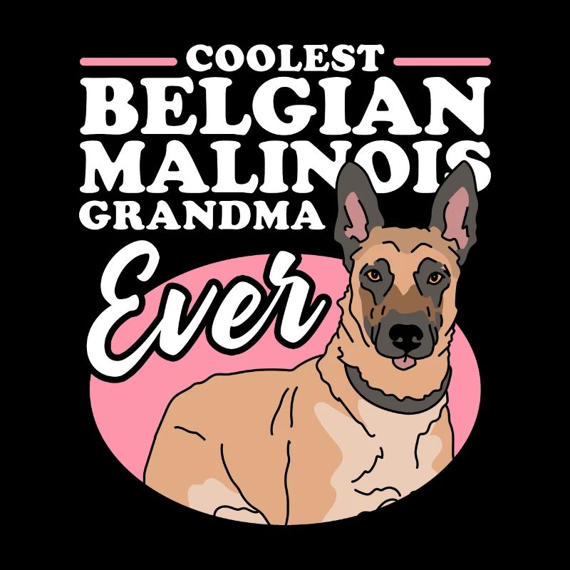 Malinois Grandma Belgischer Schäferhund Geschenk