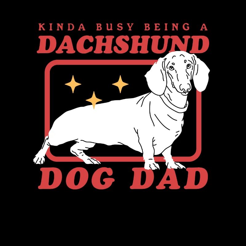 Dachshund Dad | Dackel Hundebesitzer Geschenk
